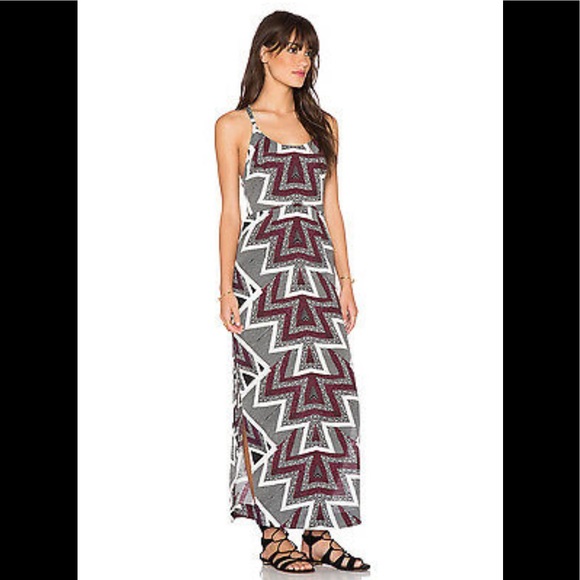 FREE PEOPLE SERVES YOU RIGHT PRINTED MAXI DRESS - Picture 7 of 14